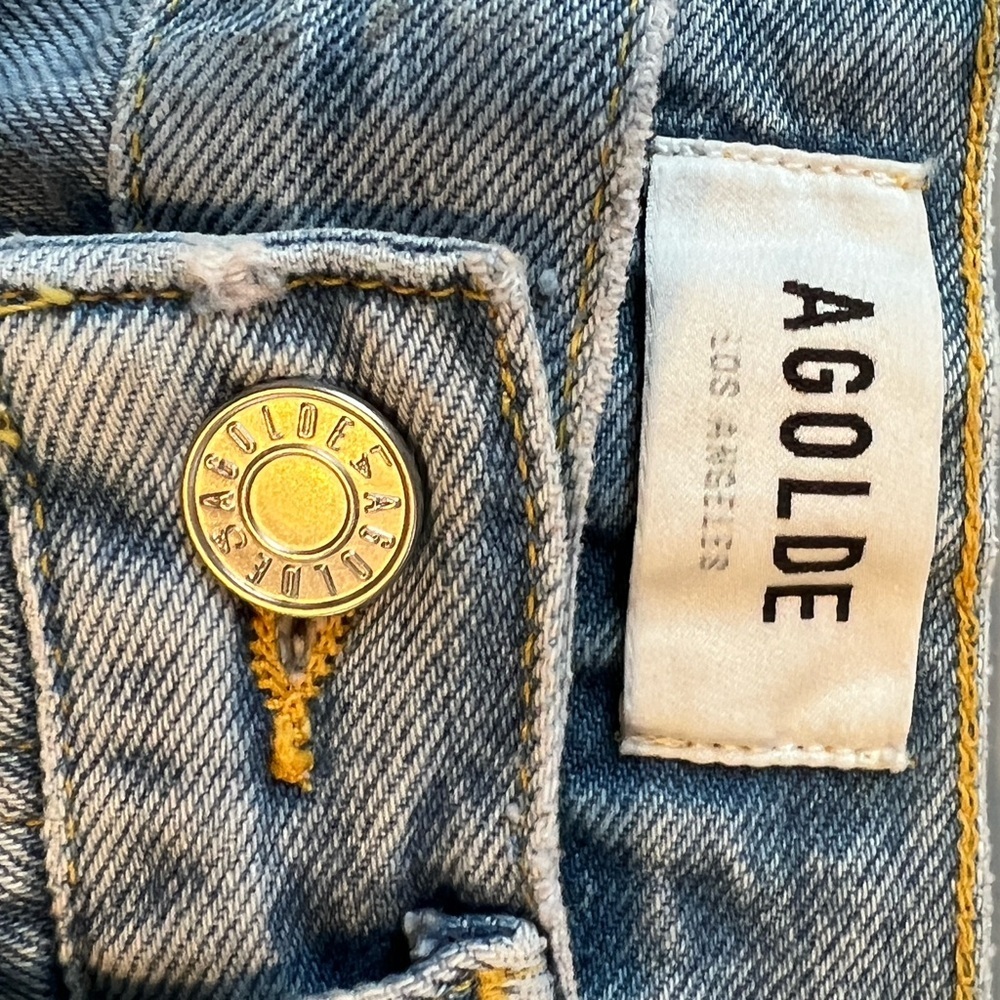 Agolde Parker Ankle Jeans Button Fly - Picture 5 of 11